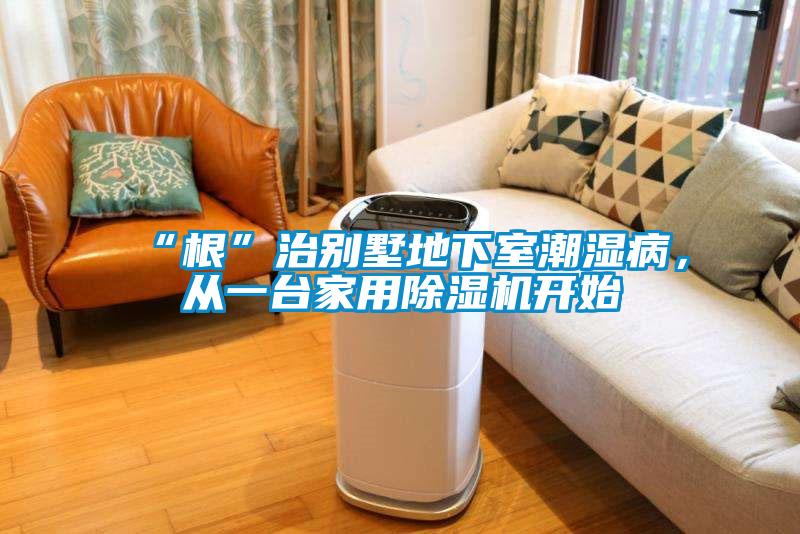 “根”治別墅地下室潮濕病，從一臺家用除濕機開始