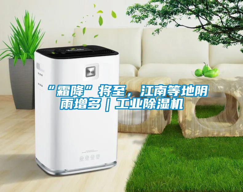 “霜降”將至，江南等地陰雨增多｜工業除濕機