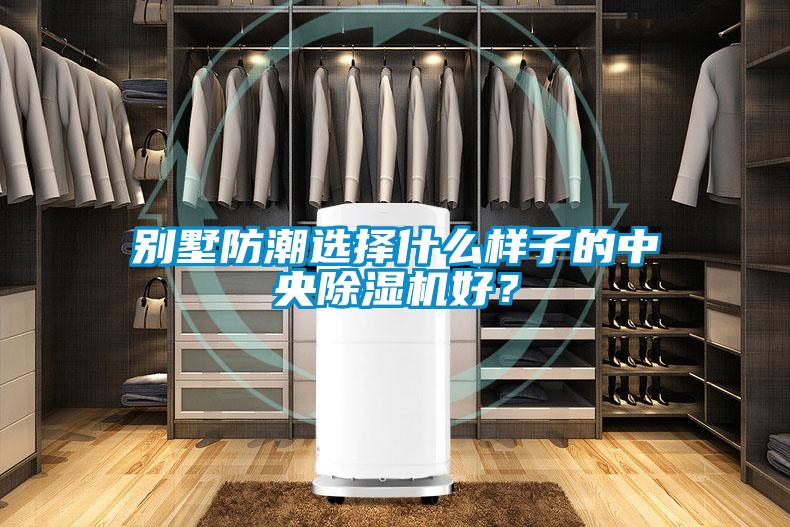 別墅防潮選擇什么樣子的中央除濕機(jī)好？
