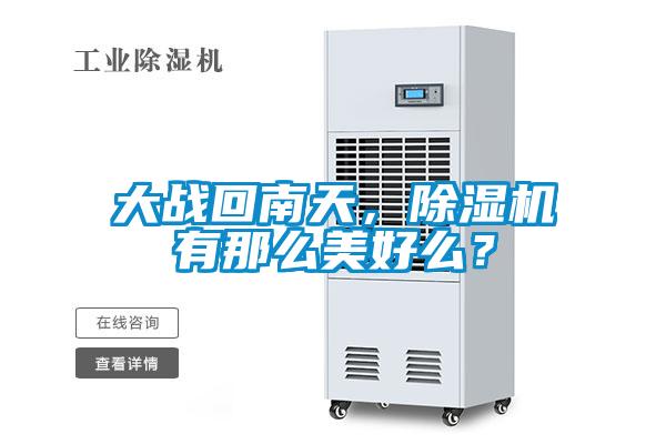 大戰(zhàn)回南天，除濕機(jī)有那么美好么？