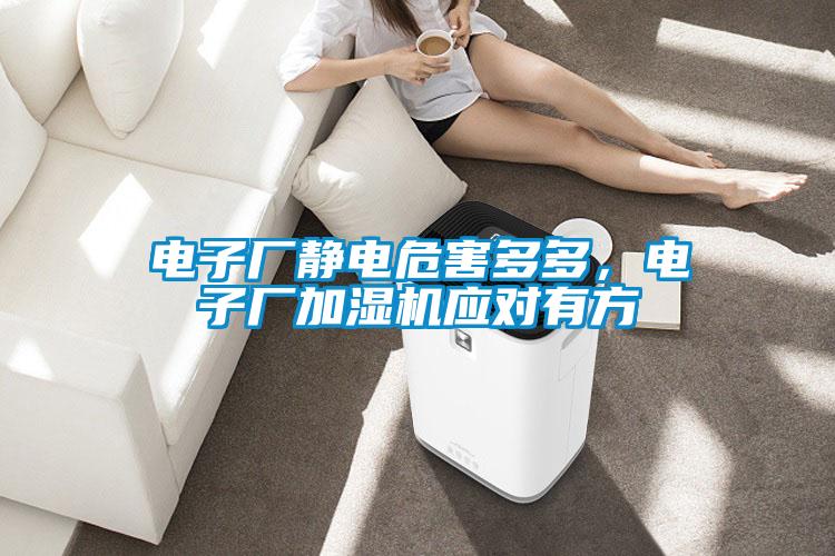 電子廠靜電危害多多，電子廠加濕機應對有方