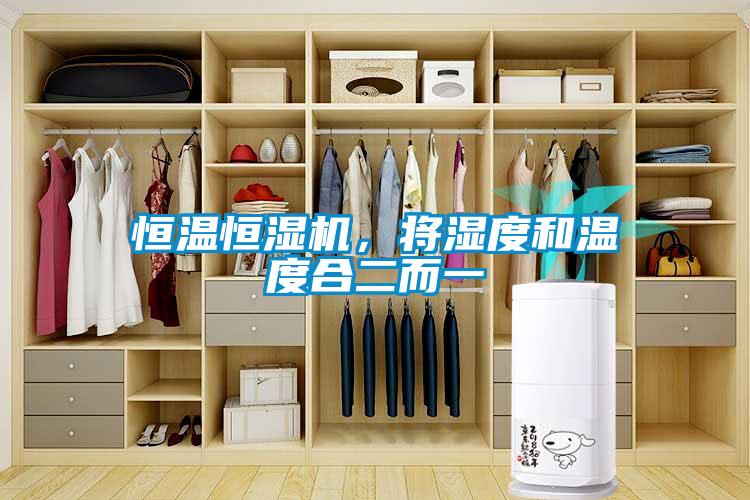 恒溫恒濕機，將濕度和溫度合二而一
