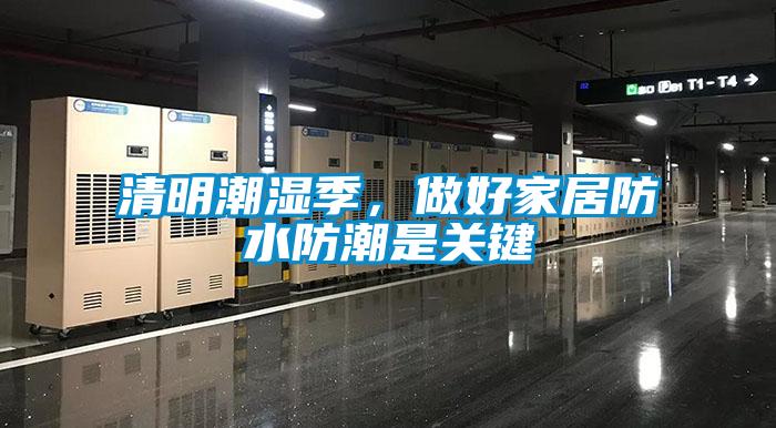 清明潮濕季，做好家居防水防潮是關鍵
