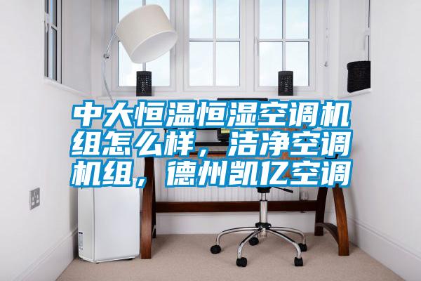 中大恒溫恒濕空調(diào)機(jī)組怎么樣，潔凈空調(diào)機(jī)組，德州凱億空調(diào)