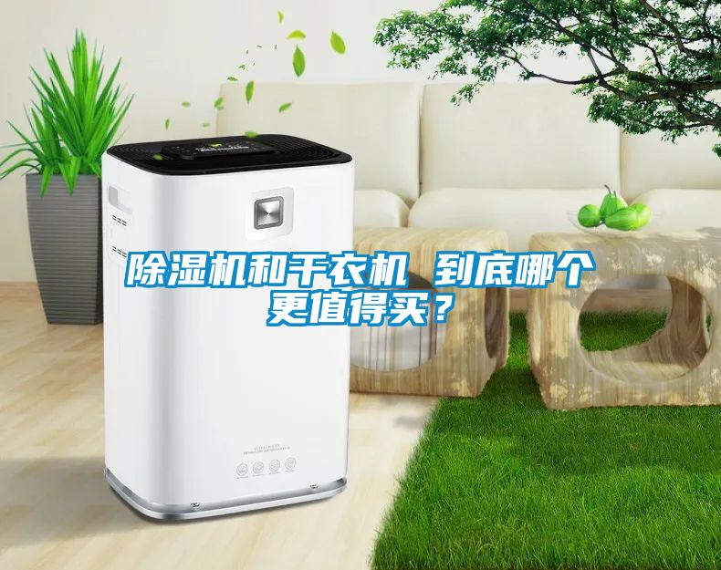 除濕機和干衣機 到底哪個更值得買？