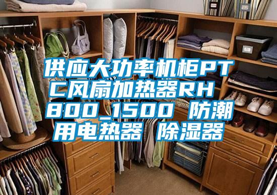 供應大功率機柜PTC風扇加熱器RH 800_1500 防潮用電熱器 除濕器
