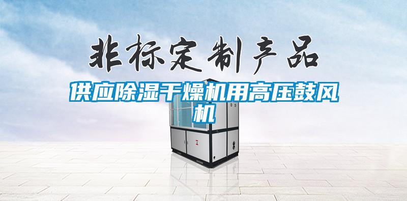 供應除濕干燥機用高壓鼓風機