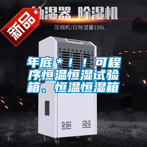 年底＊！！可程序恒溫恒濕試驗箱、恒溫恒濕箱