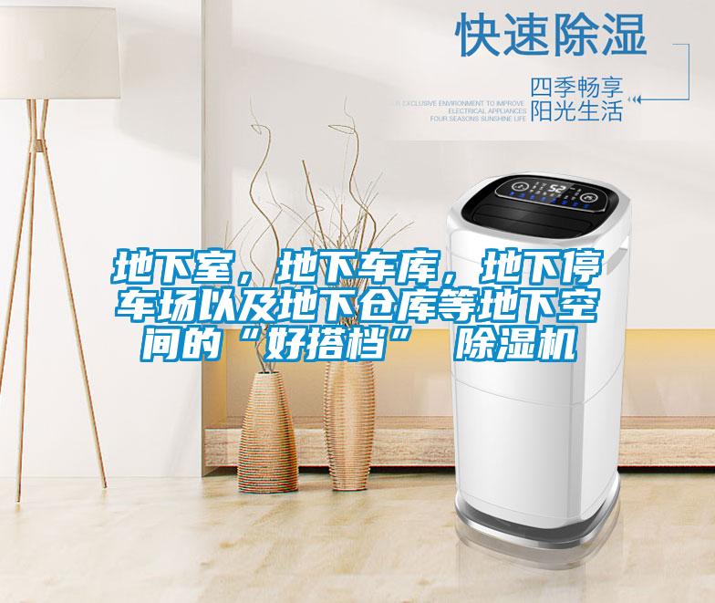 地下室，地下車庫，地下停車場以及地下倉庫等地下空間的“好搭檔” 除濕機