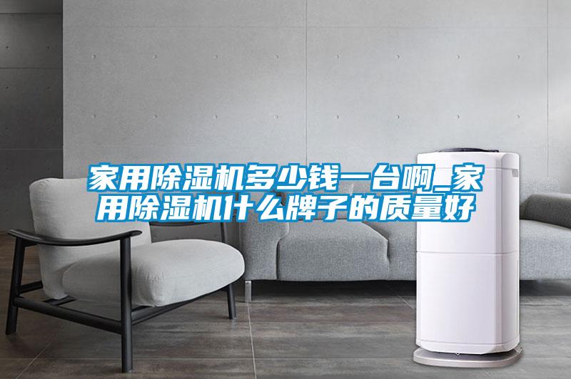 家用除濕機多少錢一臺啊_家用除濕機什么牌子的質(zhì)量好