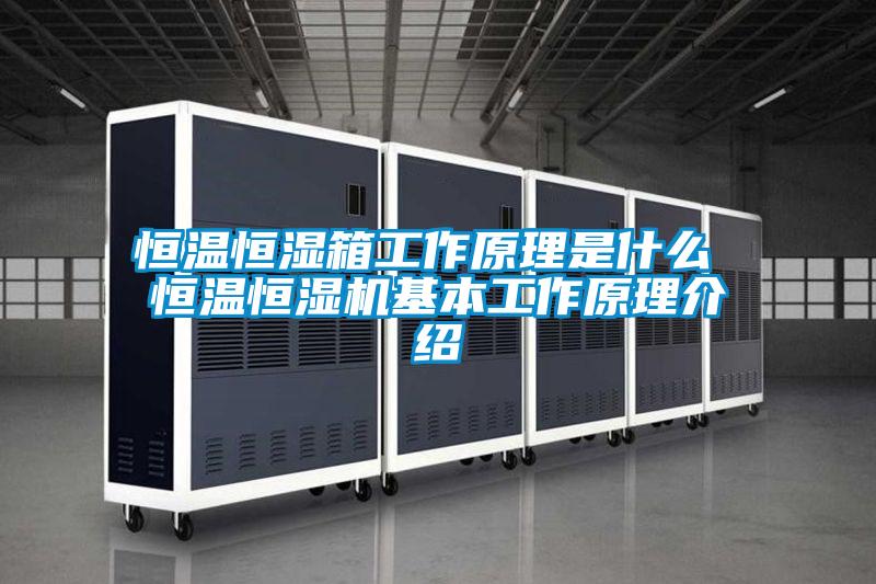 恒溫恒濕箱工作原理是什么 恒溫恒濕機(jī)基本工作原理介紹