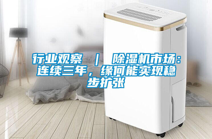 行業(yè)觀(guān)察 ｜ 除濕機(jī)市場(chǎng)：連續(xù)三年，緣何能實(shí)現(xiàn)穩(wěn)步擴(kuò)張