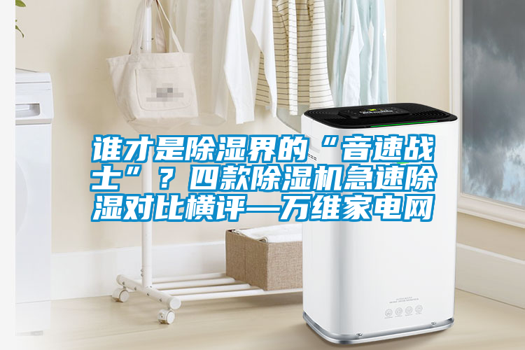 誰才是除濕界的“音速戰(zhàn)士”？四款除濕機(jī)急速除濕對比橫評—萬維家電網(wǎng)