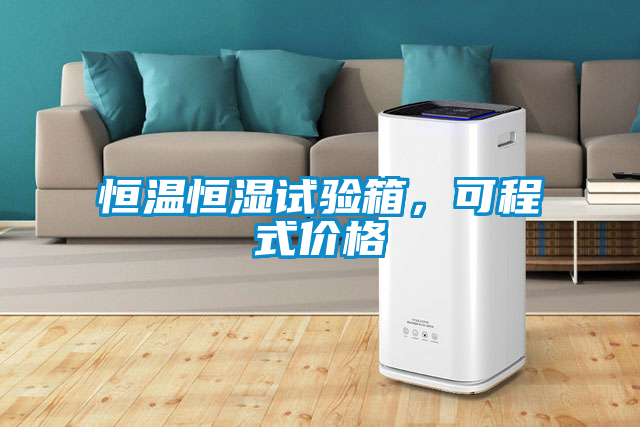 恒溫恒濕試驗箱，可程式價格