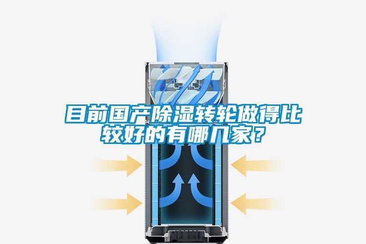 目前國產除濕轉輪做得比較好的有哪幾家？