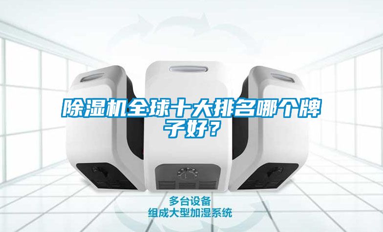 除濕機全球十大排名哪個牌子好？