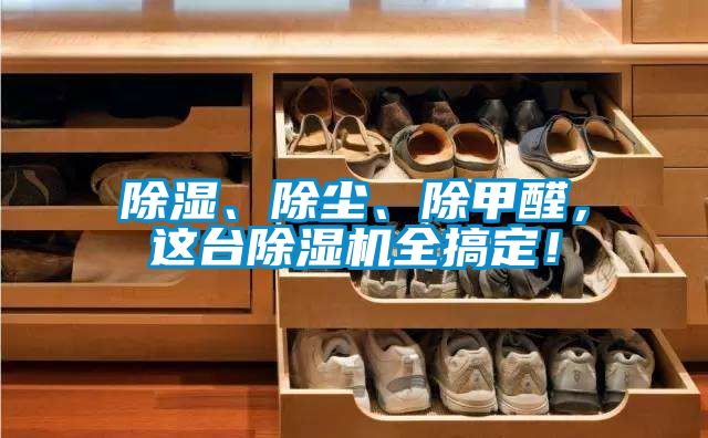 除濕、除塵、除甲醛，這臺除濕機全搞定！