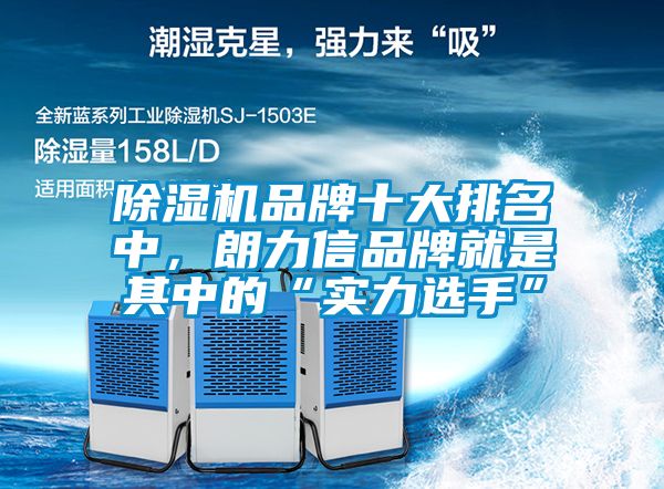 除濕機品牌十大排名中，朗力信品牌就是其中的“實力選手”