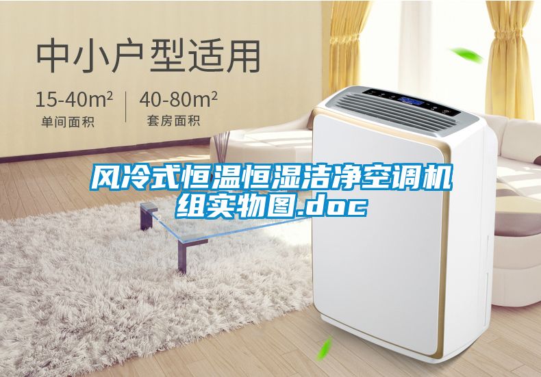 風冷式恒溫恒濕潔凈空調(diào)機組實物圖.doc
