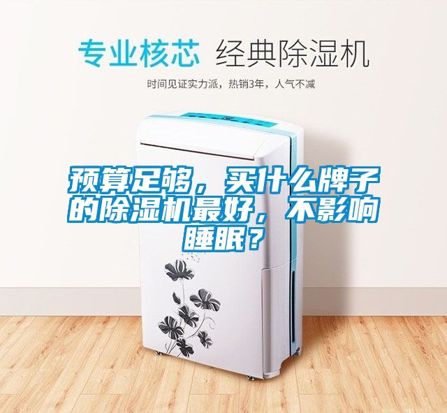 預(yù)算足夠，買什么牌子的除濕機(jī)最好，不影響睡眠？